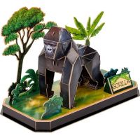 Cubicfun Puzzle 3D Zvierací kamaráti Gorila 34 dielikov 2