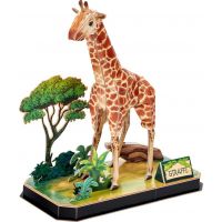 Cubicfun Puzzle 3D Zvierací kamaráti Žirafa 43 dielikov 2