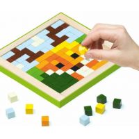 Cubika Pixel III Zvieratá drevená mozaika 2