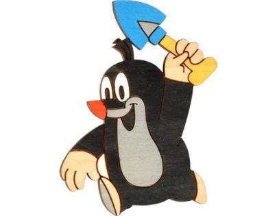 DoDo DaDo Krteček Nábytková úchytka Krtek s lopatou 2