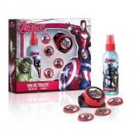 Dárková sada Avengers Body spray 100 ml s raketometem a disky Dárková sada Avengers Body spray 100 ml s raketometem a disky