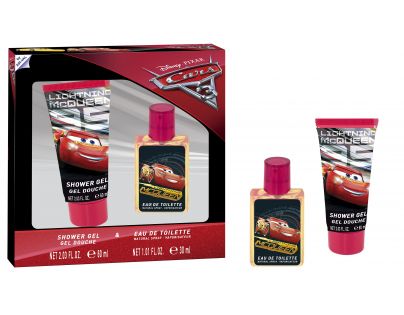 Darčeková sada Cars toaletná voda 30 ml a sprchový gél 60 ml