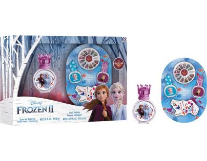 Darčeková sada Frozen EDT 30 ml, súprava na manikúru