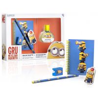Dárková sada Minions Toaletní voda 30 ml se školními potřebami Dárková sada Minions Toaletní voda 30 ml se školními potřebami