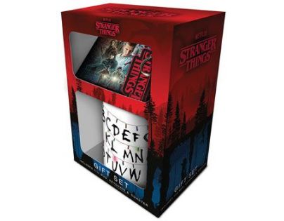 Pyramid International Darčeková sada Stranger Things hrnček, kľúčenka, tácka