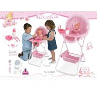 DeCueavas Jedálenský stolička pre bábiky s doplnkami Maria 2018 4