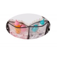 DeCueavas Skládací kočárek tříkolový pro dvojčata panenky Reborn 2018 4