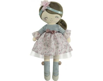 DeCuevas Plyšová bábika Provenza 36 cm s kolískou