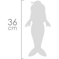 DeCuevas Plyšová bábika 2v1 Ocean fantasy 36 cm 4
