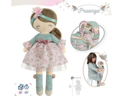 DeCuevas Plyšová bábika Provenza 36 cm