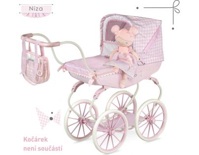 DeCuevas Plyšová bábika Niza 36 cm