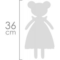 DeCuevas Plyšová bábika Niza 36 cm 3