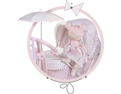 DeCuevas Plyšová bábika Niza 36 cm