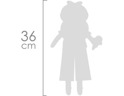 DeCuevas Plyšová bábika Sweet 36 cm