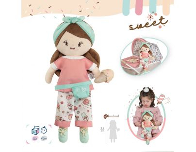 DeCuevas Plyšová bábika Sweet 36 cm