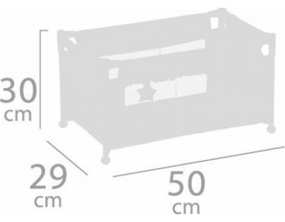DeCuevas 50035 Cestovná postieľka pre bábiky SKY