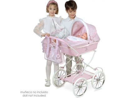 DeCuevas Skladací kočík pre bábiky s taškou a doplnkami Niza - 81 cm - Poškodený obal