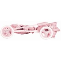 DeCuevas Skladací kočík pre bábiky s taškou Funny ružový 60 cm 5