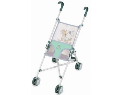 DeCuevas Skladací kočík pre bábiky golfové palice Funny mentolové 56 cm