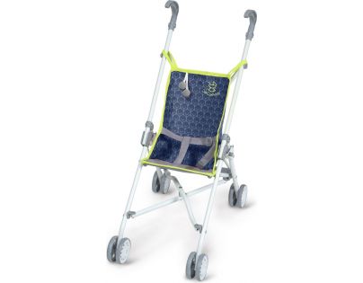 DeCuevas Skladací kočík pre bábiky golfové palice modré 56 cm
