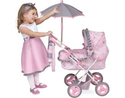 DeCeuvas Toys hlboký s dáždnikom Maria