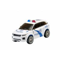 HM Studio Deformation Modely autíček 2v1 modely 1:64 Policie modrá 2