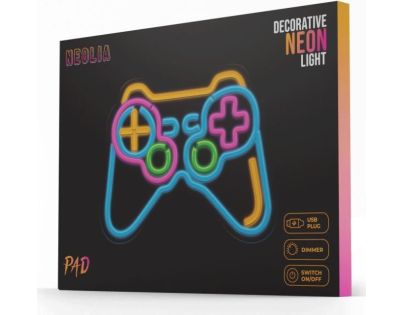 Forever Dekoratívne Plexi LED neón Pad multicolor