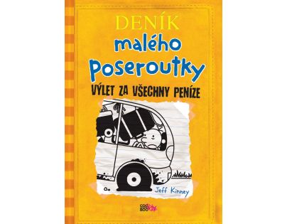 Cooboo Deník malého poseroutky 9.díl Výlet za všechny peníze Jeff Kinney CZ verzia