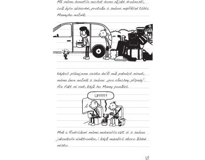 Cooboo Deník malého poseroutky 9.díl Výlet za všechny peníze Jeff Kinney CZ verzia