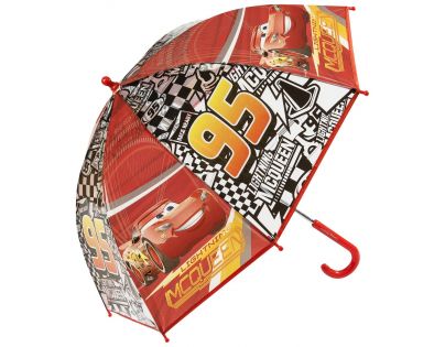 Deštník Cars průhledný manuál
