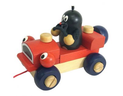 Detoa Krtko a žmurkajúcej auto