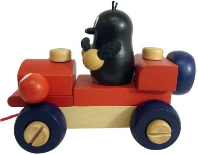 Detoa Krtko a žmurkajúcej auto