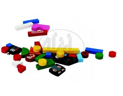 Detoa Magnetické puzzle Krtek