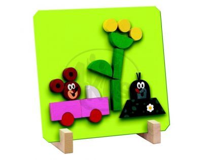 Detoa Magnetické puzzle Krtek