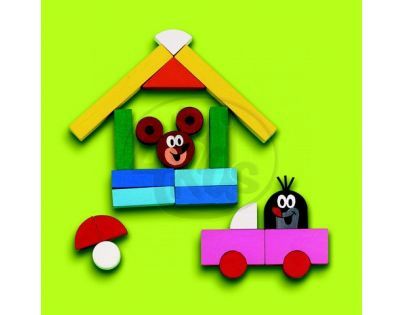 Detoa Magnetické puzzle Krtek