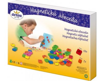 Detoa Magnetická abeceda
