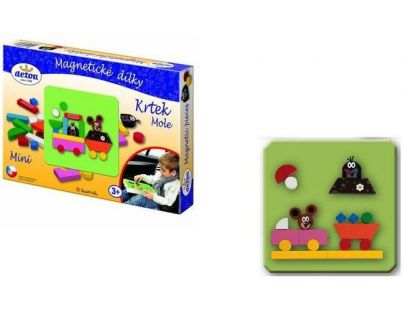 Detoa Magnetické dieliky Krtko mini