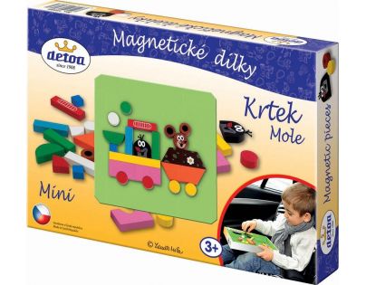 Detoa Magnetické dieliky Krtko mini