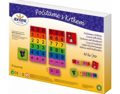 Detoa hra počítame s Krtkom