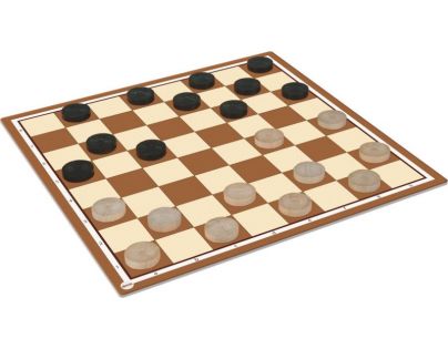 Detoa Šach a dáma drevené prevedenie