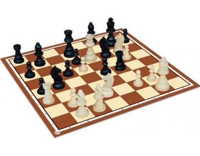 Detoa Šach a dáma drevené prevedenie