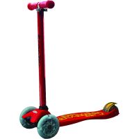 Detská trojkolesová svietiaca kolobežka - červená - Poškodený obal