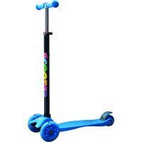 Detská trojkolesová svietiaca kolobežka - svetlomodrá - Poškodený obal