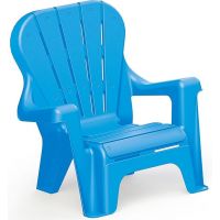 Dolu Detská záhradná stolička modrá
