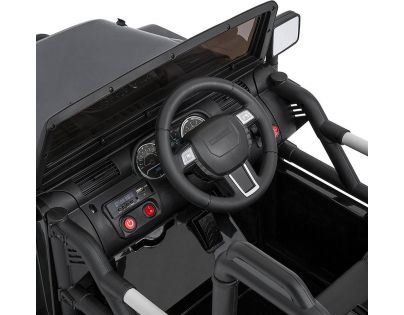Made Detské elektrické auto 2,4 Ghz magnetické dvere MP3 prehrávač s rádiom červené