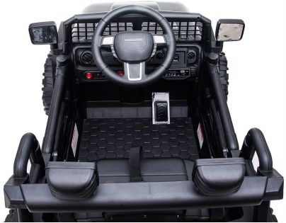 Made Detské elektrické auto jeep 12V na diaľkové ovládanie dva motory