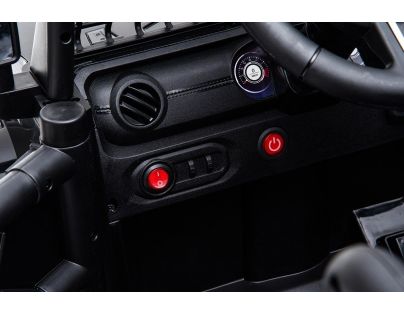 Made Detské elektrické auto jeep 12V na diaľkové ovládanie dva motory