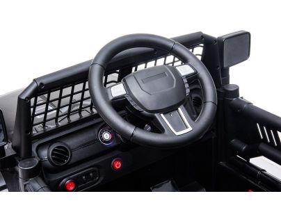 Made Detské elektrické auto jeep 12V na diaľkové ovládanie dva motory