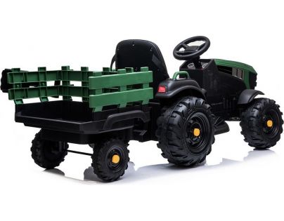 Made Detský elektrický traktor s prívesom 12V dva motory MP3