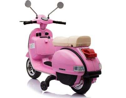 Detská elektrická kolobežka Vespa PX150 ružová